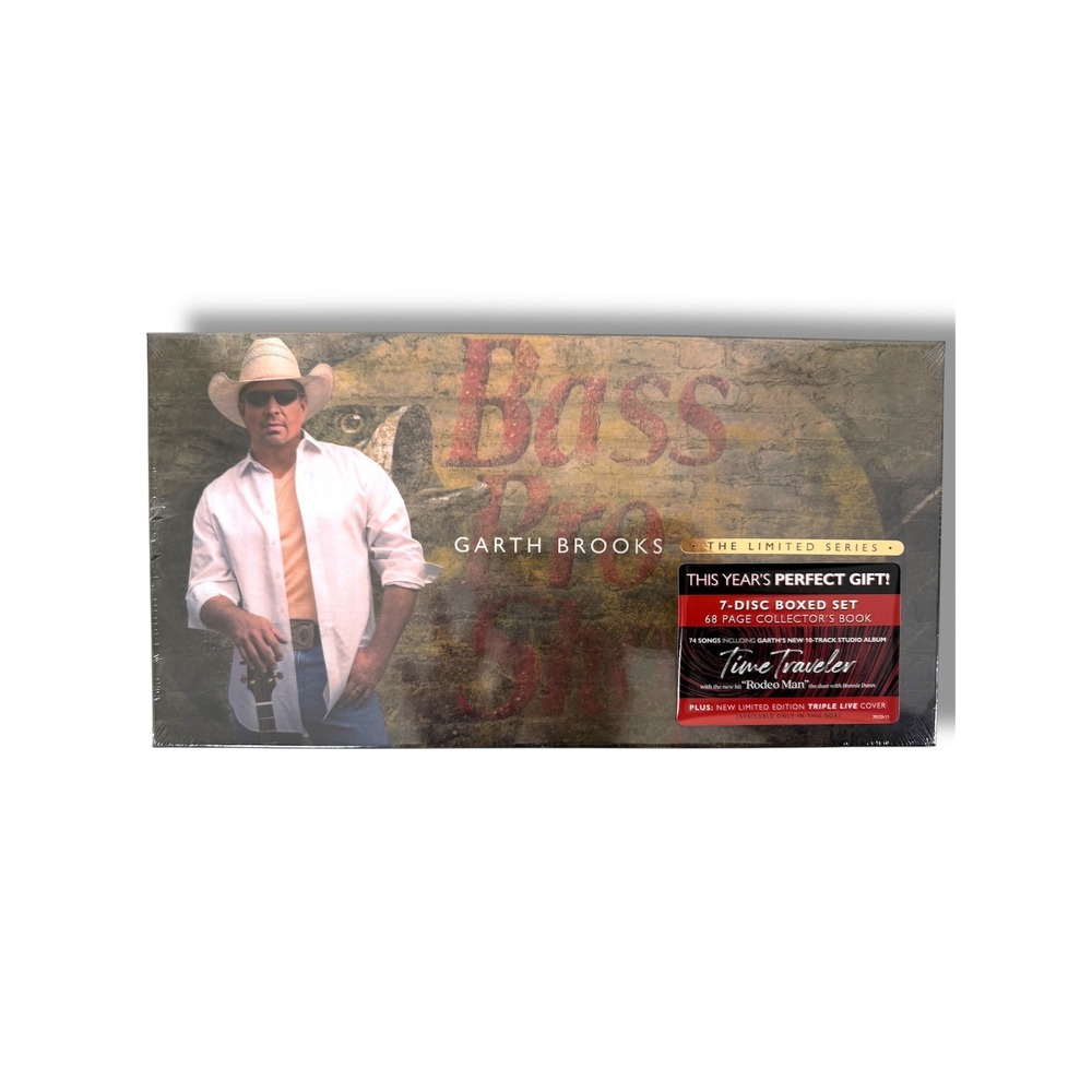 Garth Brooks The Limited Series 7 Disc‎ Box Set Time Traveler Sealed